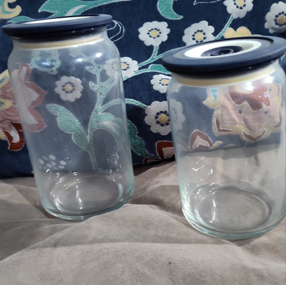 Glass jars with suction rubber top - Picture 3 of 4